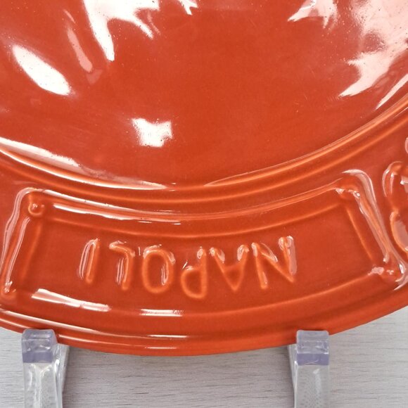 LA Ceramica Pizza Platter Round Serving Made In Italy 13" - Picture 3 of 8